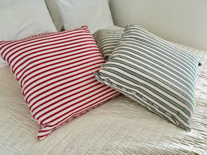 Down stuffed pillows