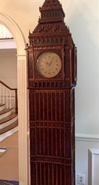Maitland-Smith Grandfather Clock.  Big Ben replica.