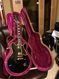 This is a replica of B.B. King’s “Lucille” by Gibson