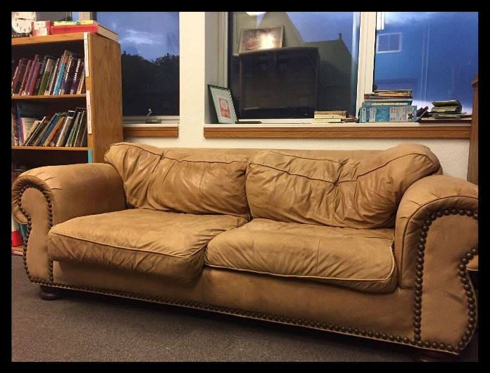  leather sofa