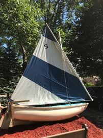 1969 Boston Whaler Squall sail boat