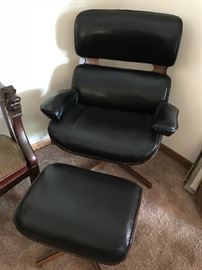 Plycraft Inc. George Mulhauser style chair and ottoman