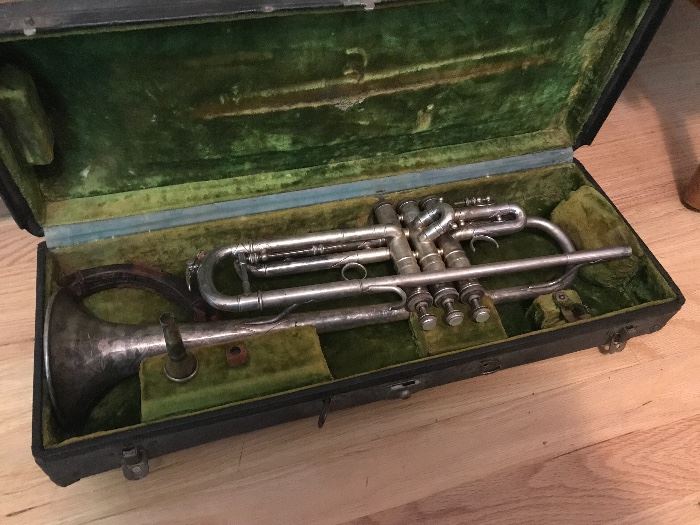 Vintage trumpet 