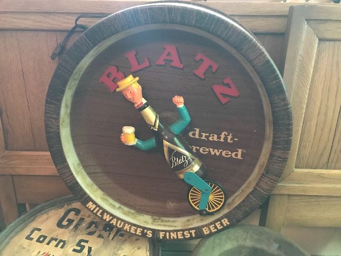 Blatz beer sign