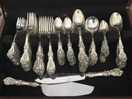Reed and Barton Sterling Silver Flatware Set