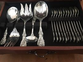 Reed and Barton Sterling Silver Flatware Set
