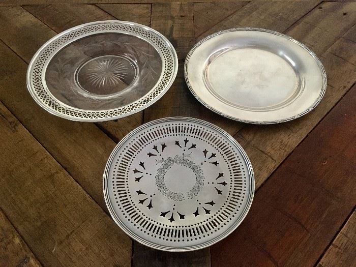 Sterling Silver Plates