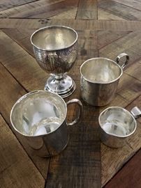 Sterling Silver Cups