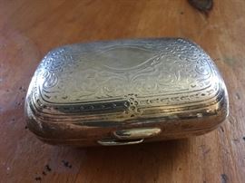 Decorative Sterling Silver Trinket Boxes