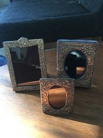 Decorative Sterling Silver Picture Frames 