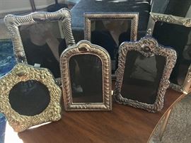Decorative Sterling Silver Picture Frames