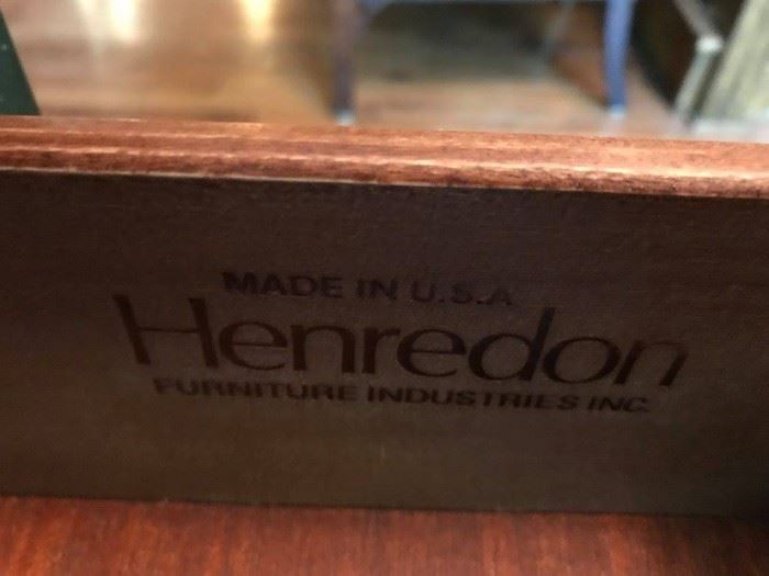 #45	Henredon Entry Cabinet Green Marble Look 4 drawers & Door 16x38x32	 $200.00                              
