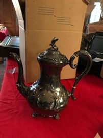 #94	Tea Pot Silverplate	 $45.00 
