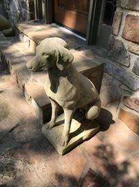 #156	Concrete Dogs  30" Tall (2)   $100 each	 $200.00 
