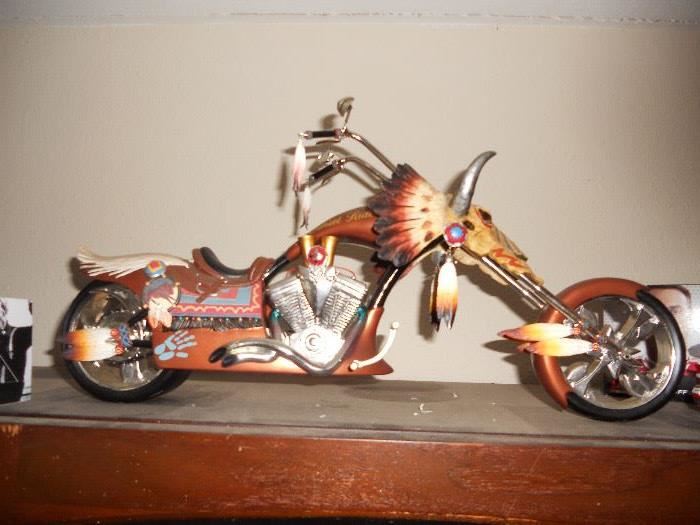 Die cast Motorcycle