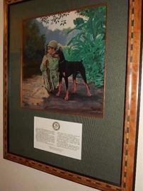 DobermanTribute in honor of Army Dog