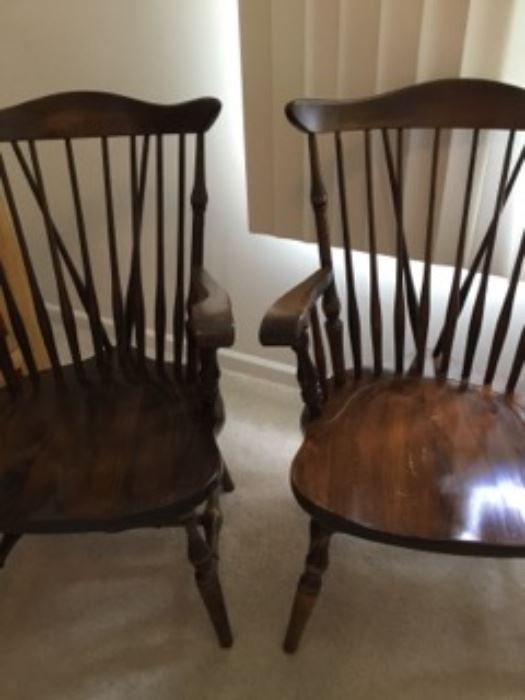 TWO WINDSOR CHAIRS