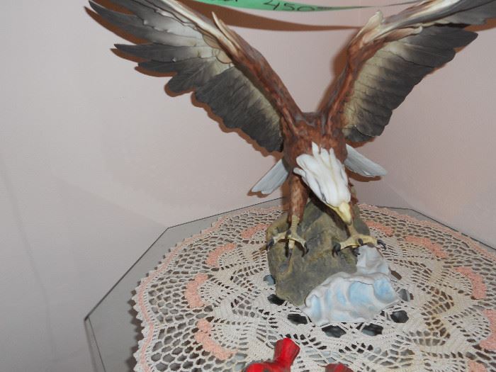 Large German Porcelain Eagle - Very Rare