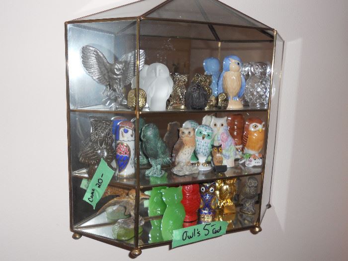 Owl Figurine collection
