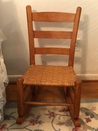 Wood rocker