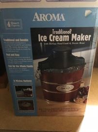 Aroma ice cream maker