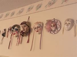 Ceranic mask collection
