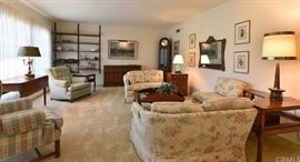 Tall case clock pictured is staying with the family.