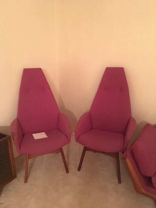 Two Arm Chairs Adrian Pearsall 