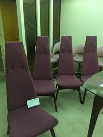 (Set of 4 dining room chairs)Adrian Pearsall 