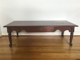 Wood Coffee Table https://ctbids.com/#!/description/share/32347