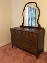 Antique Dresser with Mirror    https://ctbids.com/#!/description/share/32428
