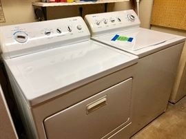 FULL-SIZE WASHER & DRYER SET