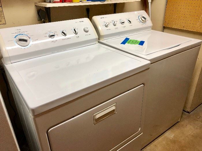 FULL-SIZE WASHER & DRYER SET