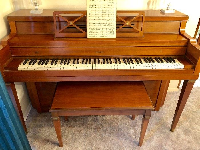 PIANO WITH BENCH