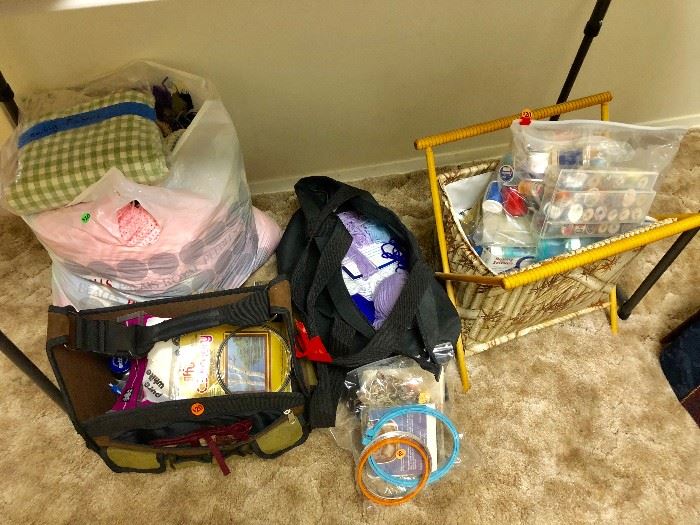 SEWING KITS, FABRIC, BUTTONS, THREAD ROLLS, YARN & SO MUCH MORE!