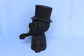 Vintage Cast Iron Bank "Jolly Man"