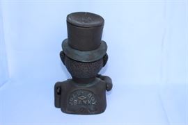 Vintage Cast Iron Bank "Jolly Man"