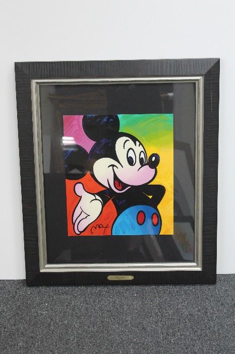 Peter Max - Mickey Mouse Serigraph