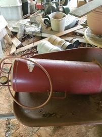 Air Tank & Wheelbarrow