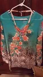 Beautiful ladies clothing and costume jewelry items; Clothing is size extra-small and small. Shoes size 7.5