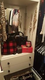 Beautiful ladies clothing and costume jewelry items; Clothing is size extra-small and small. Shoes size 7.5