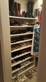 Beautiful ladies clothing and costume jewelry items; Clothing is size extra-small and small. Shoes size 7.5