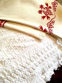Linens, Bedskirts, Bed Spreads, Quilts...whew...