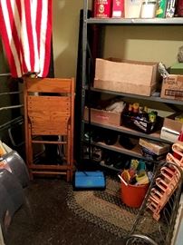 Folding chairs and Shoes and...and...and...