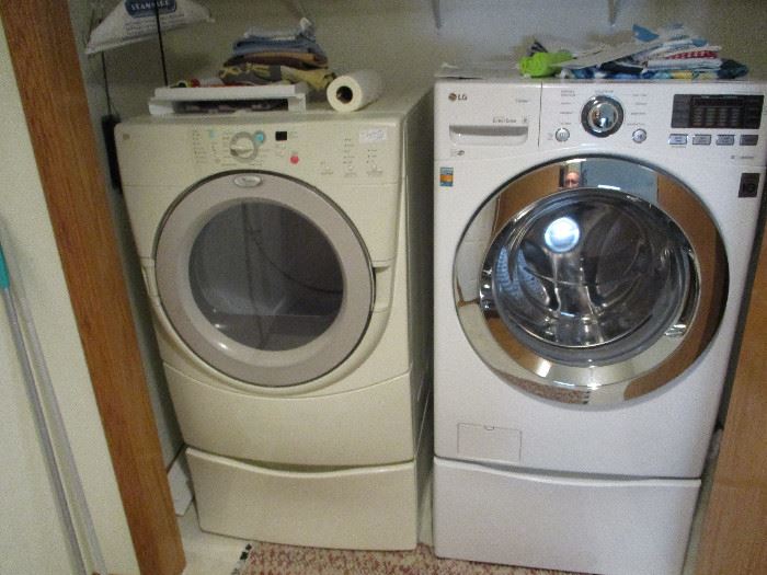 Scrubby Dubby. LG Inverter Direct Drive washing machine and Whirlpool Duet dryer
