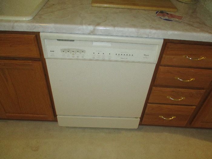 Never used . Whirlpool Quiet Partner II dish washer