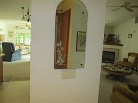 Nice etched mirror