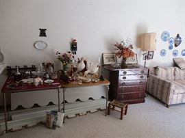 the window treatments are down and ready for sale.