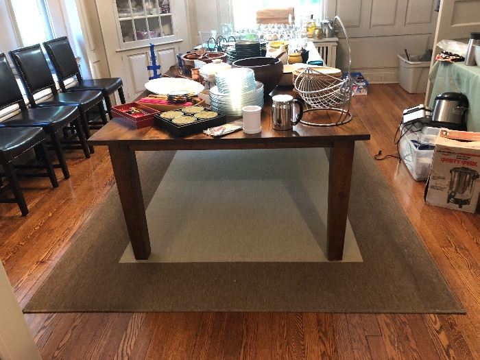 Please Note:  DINING ROOM TABLE IS NOT FOR SALE