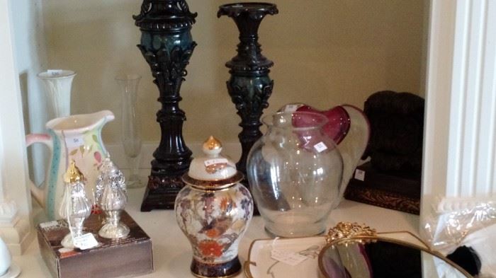 Assortment of just a sampling of the many beautiful items located through this home. 